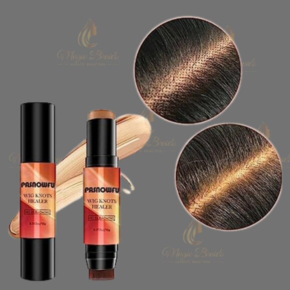 PASNOWFU Wig Lace Dyeing Stick with brush, - Picture 2 of 5